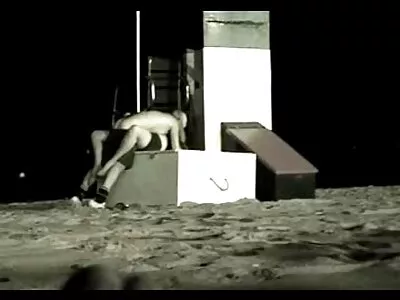 Snygg blondin fick en bra lektion